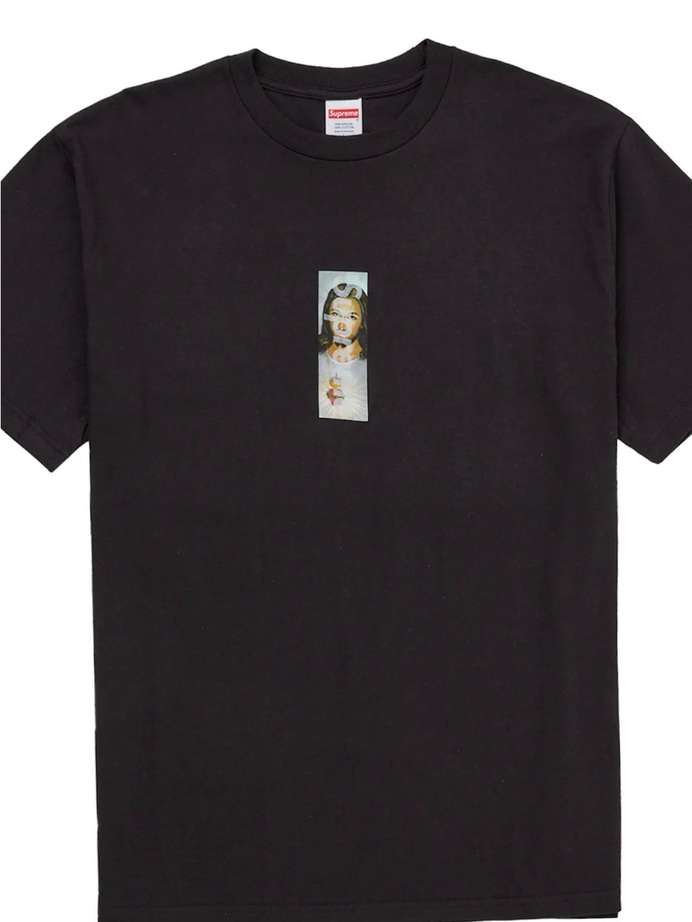 Supreme prayer box logo tshirt black xL